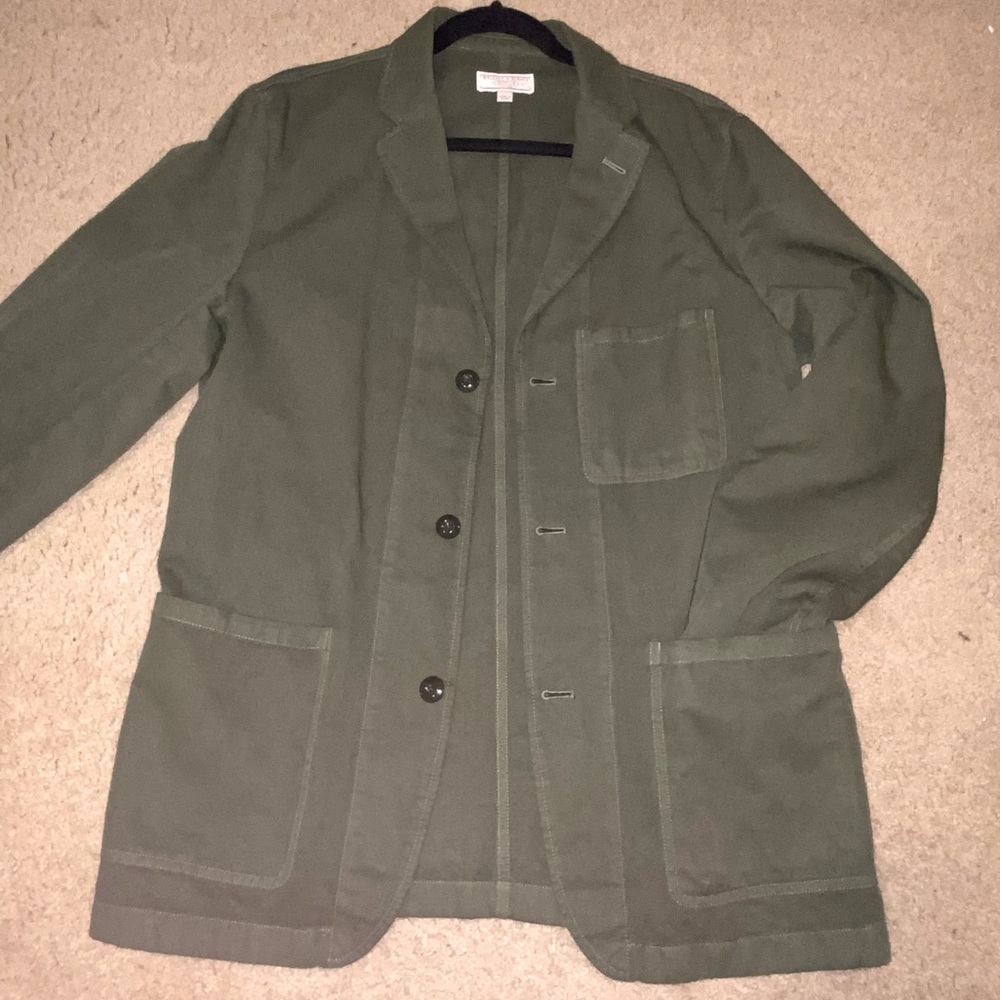 J. Crew Army Green Chore Coat